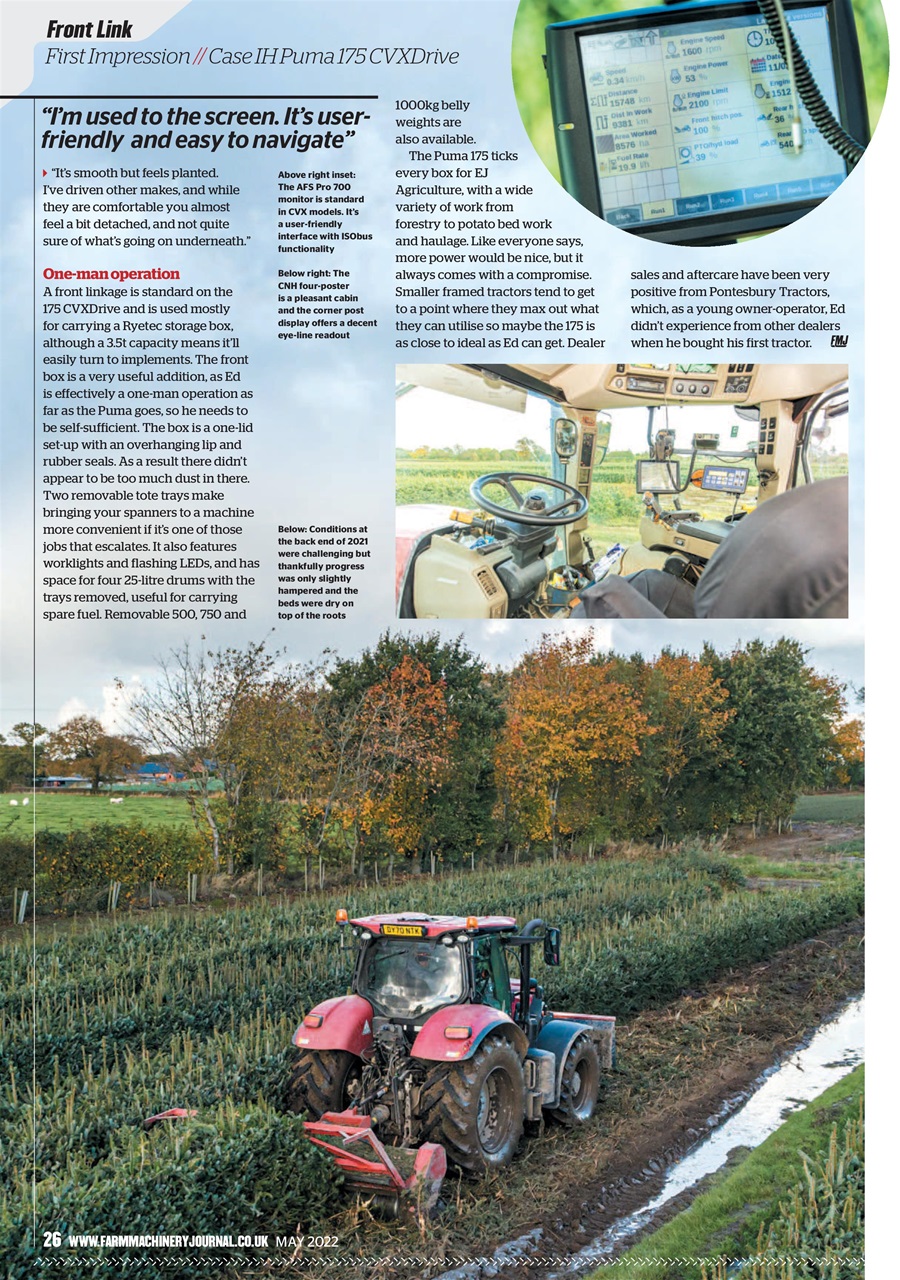 Farm Machinery Journal Preview Pages