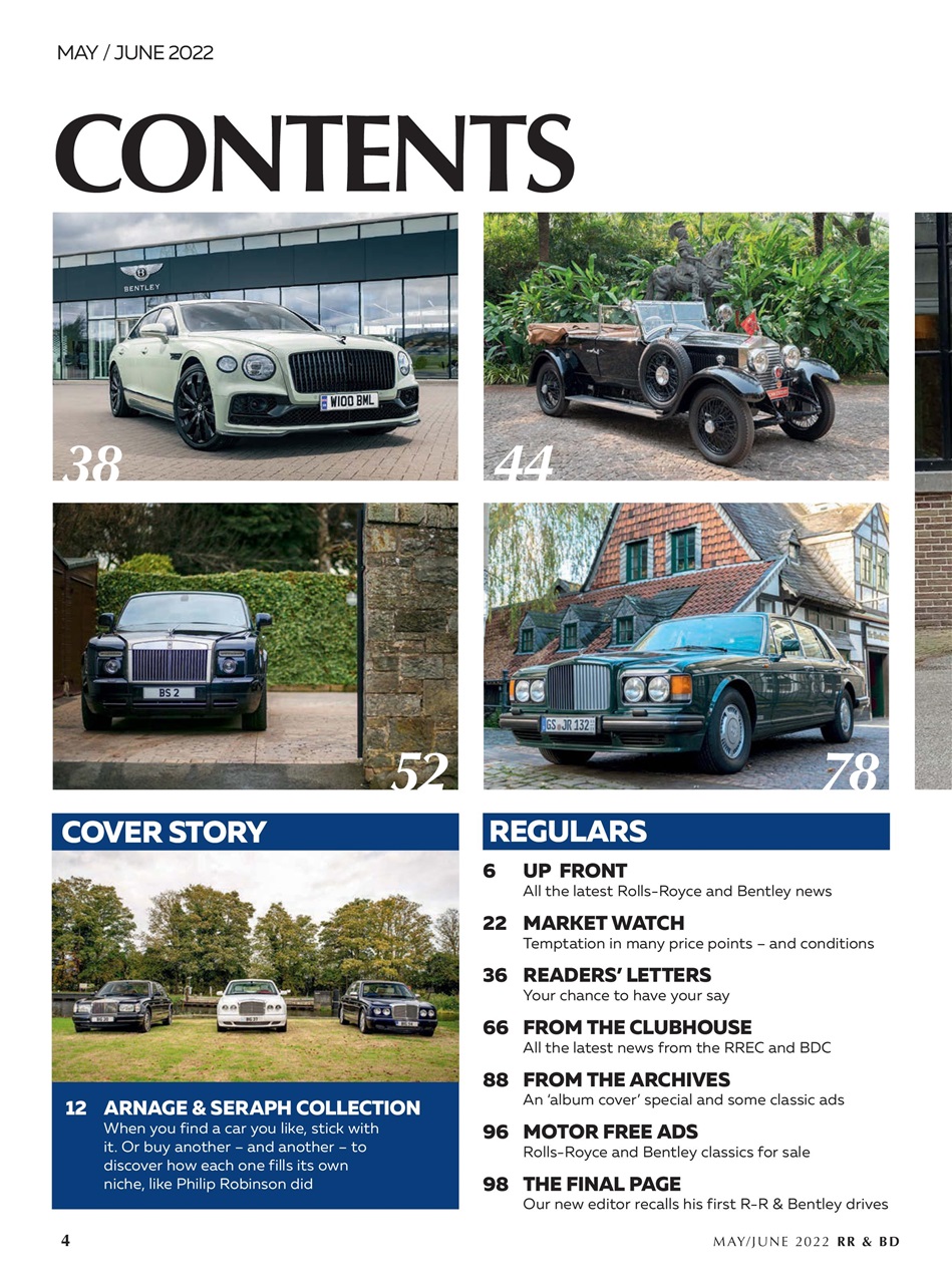Rolls-Royce & Bentley Driver Preview Pages