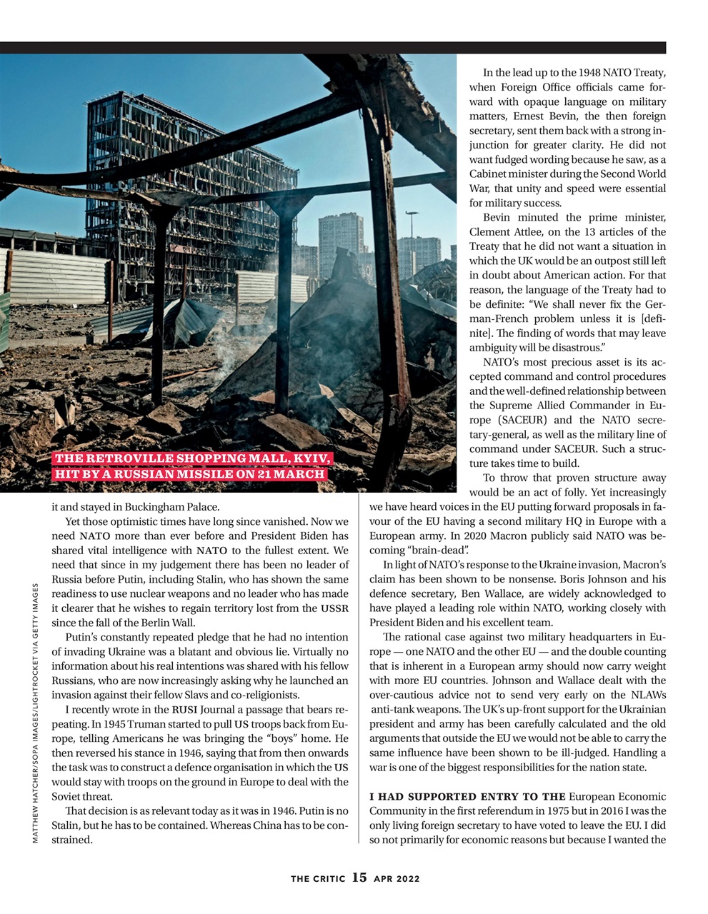 The Critic Preview Pages