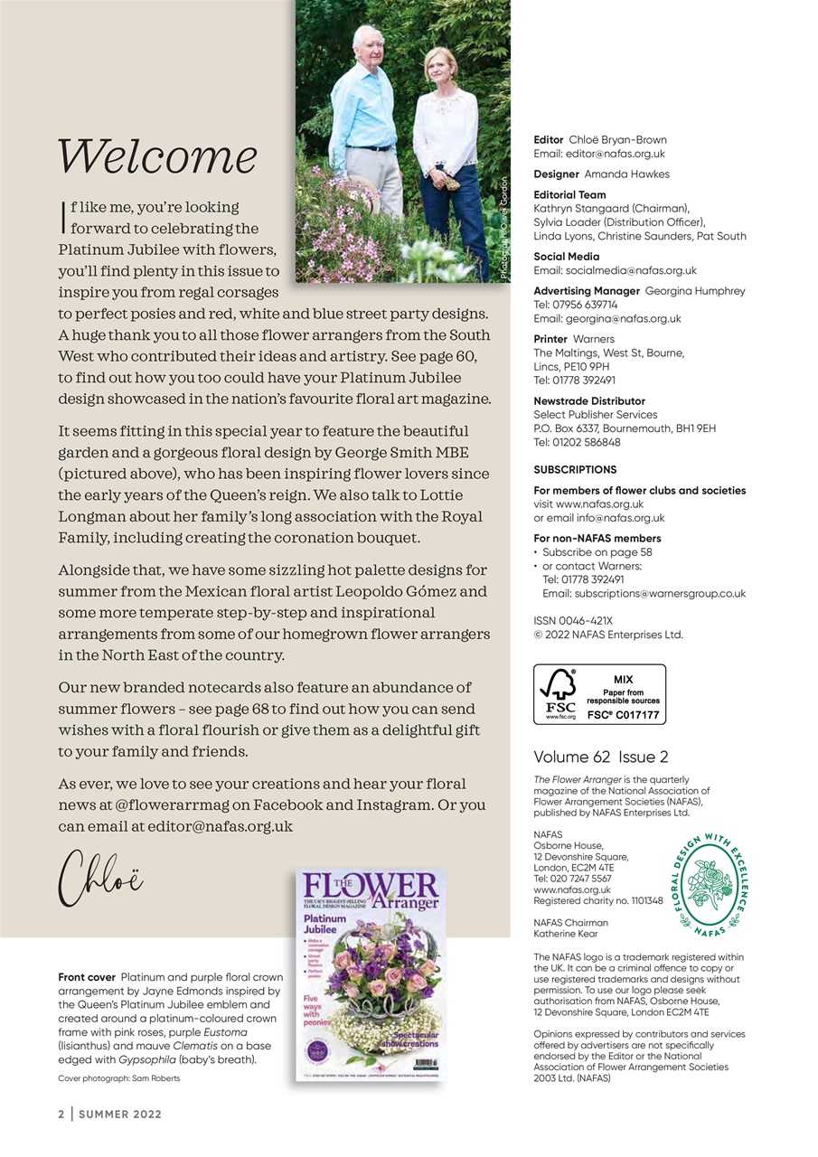 The Flower Arranger Preview Pages