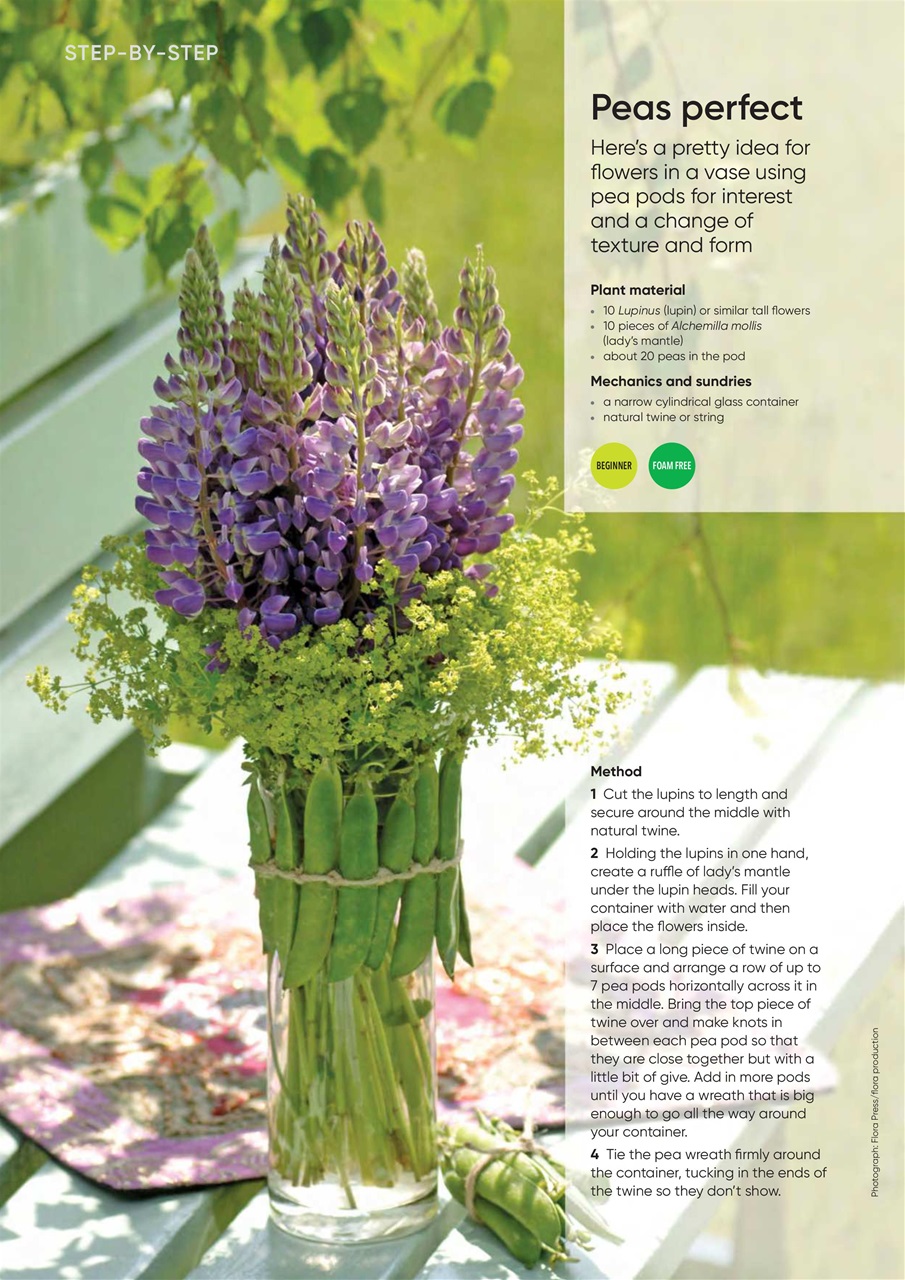 The Flower Arranger Preview Pages