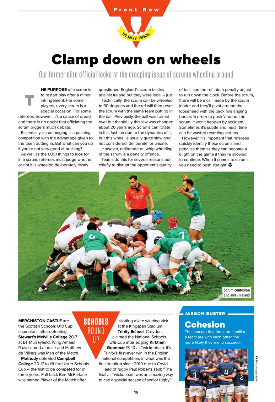 Rugby World Preview Pages