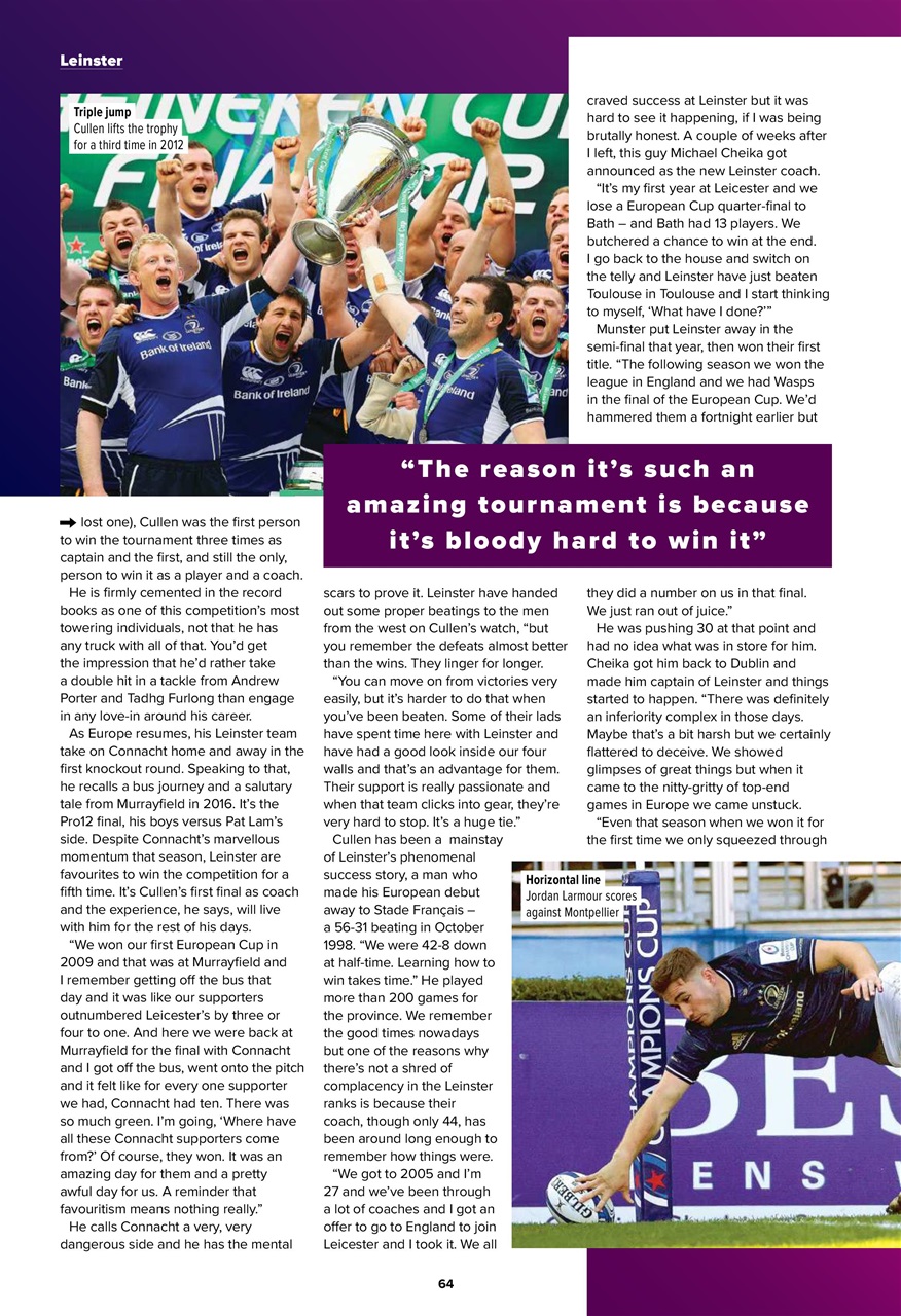 Rugby World Preview Pages
