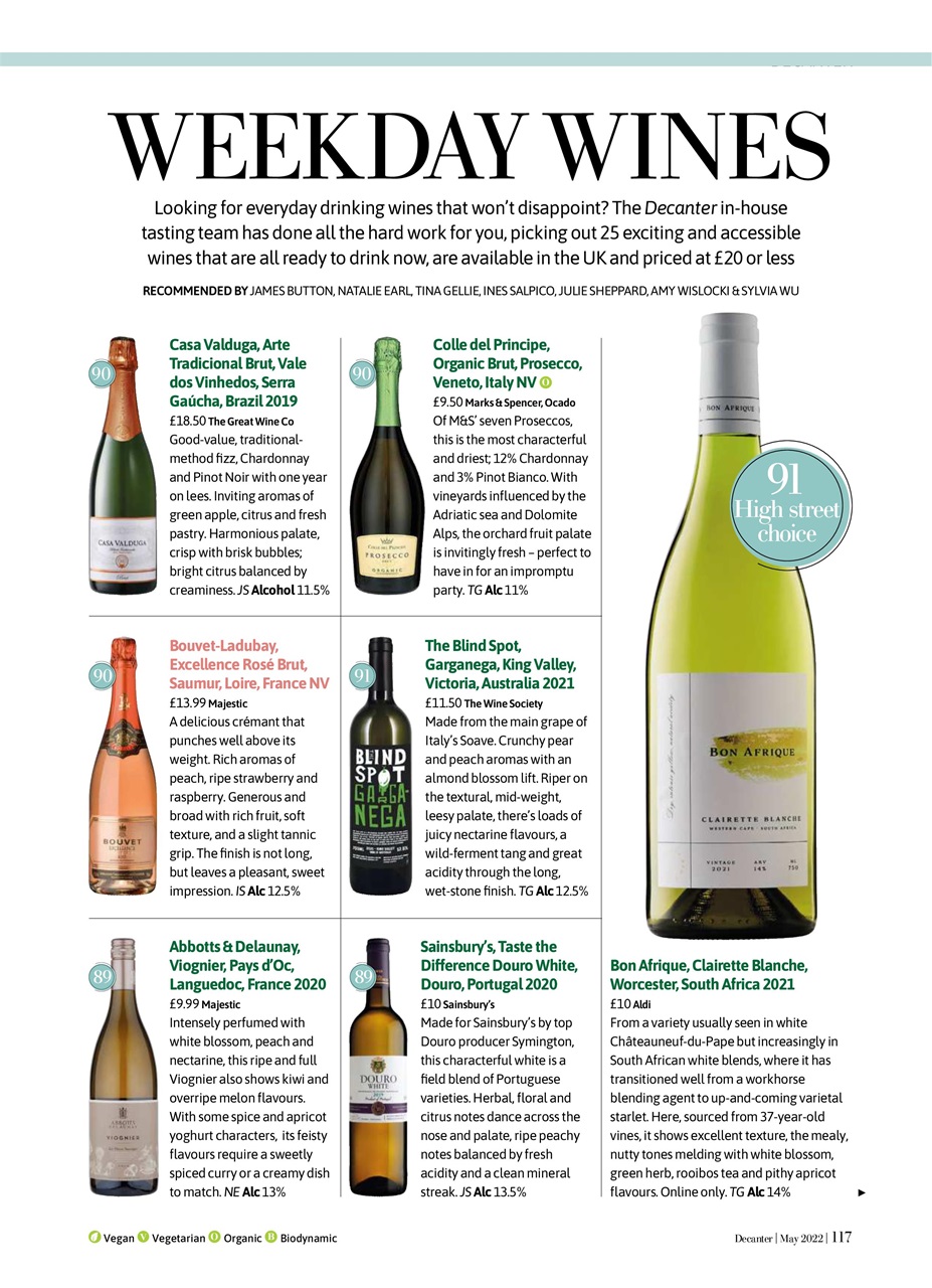 Decanter Preview Pages