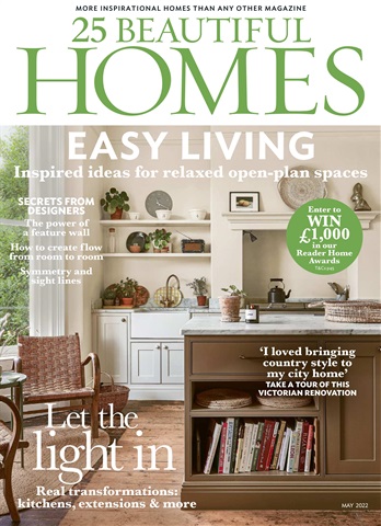 25 Beautiful Homes issue May 2022