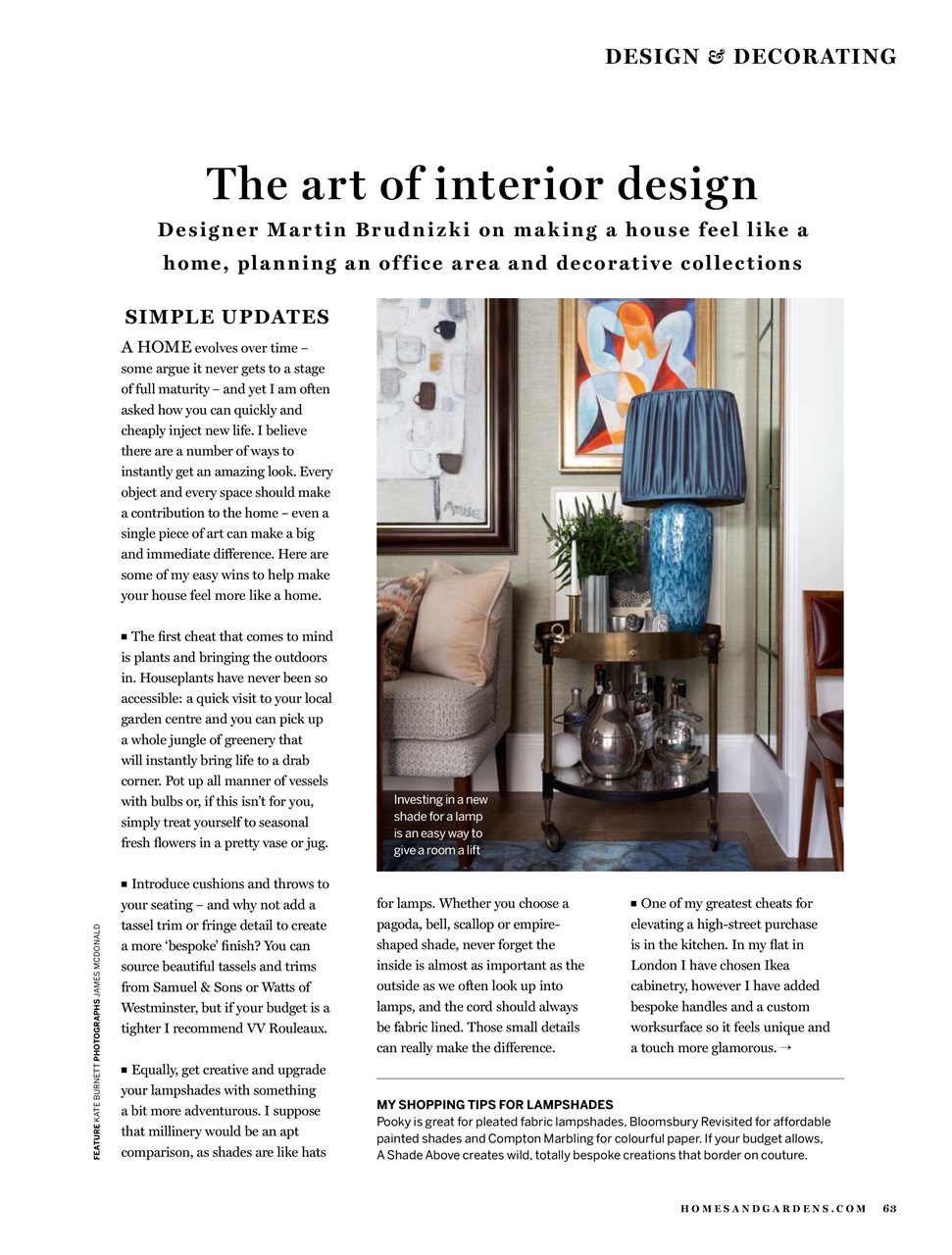 Homes & Gardens Preview Pages