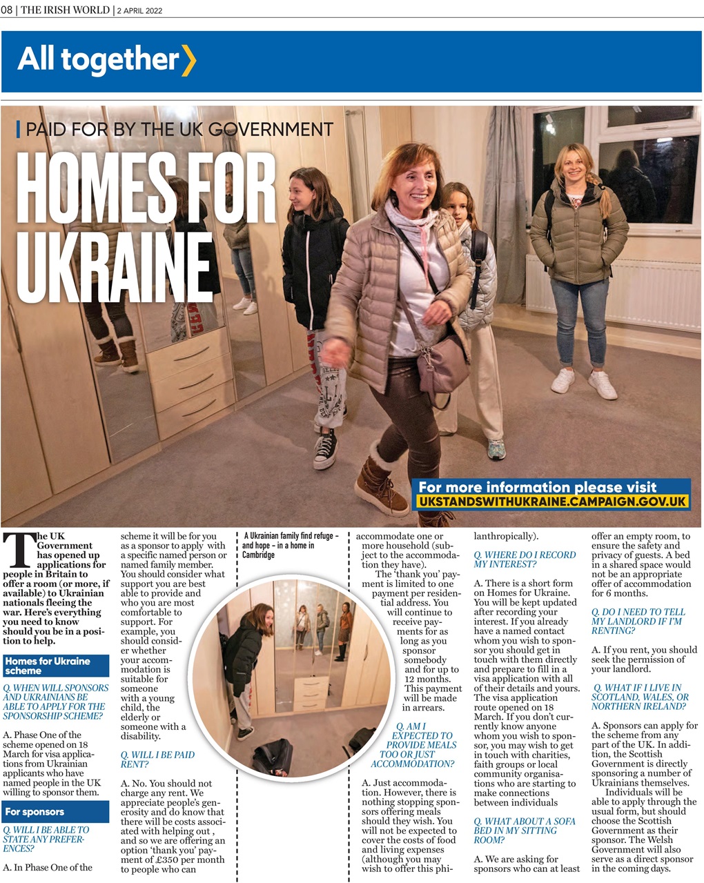 Irish World Preview Pages