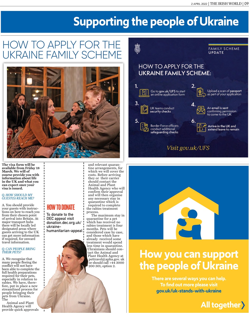 Irish World Preview Pages