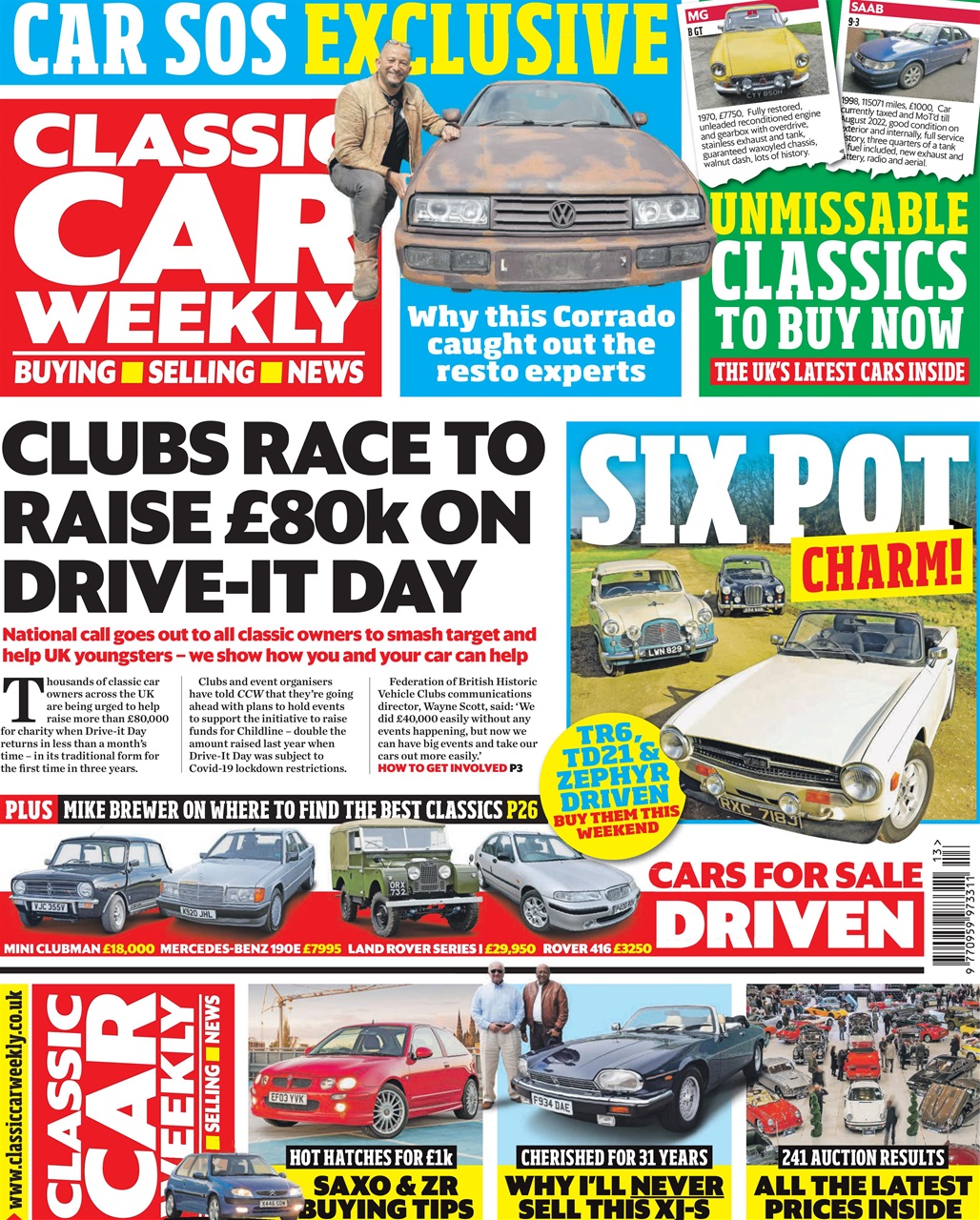 Classic Car Weekly Preview Pages