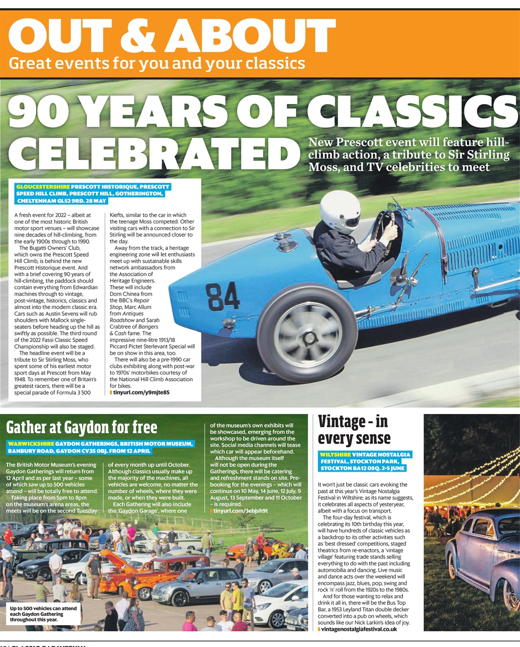 Classic Car Weekly Preview Pages