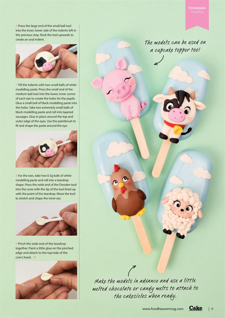 Cake Decoration & Sugarcraft Magazine Preview Pages