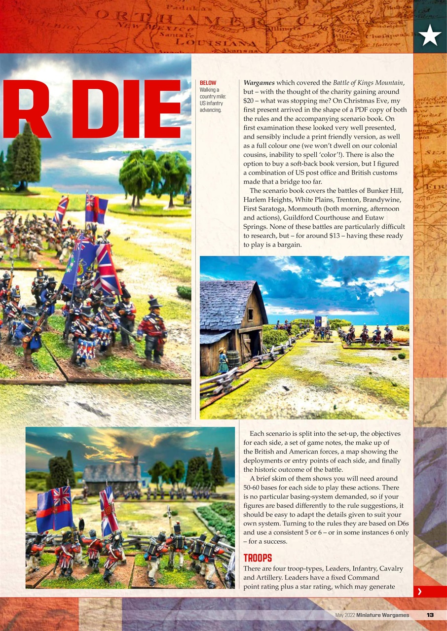 Miniature Wargames Preview Pages