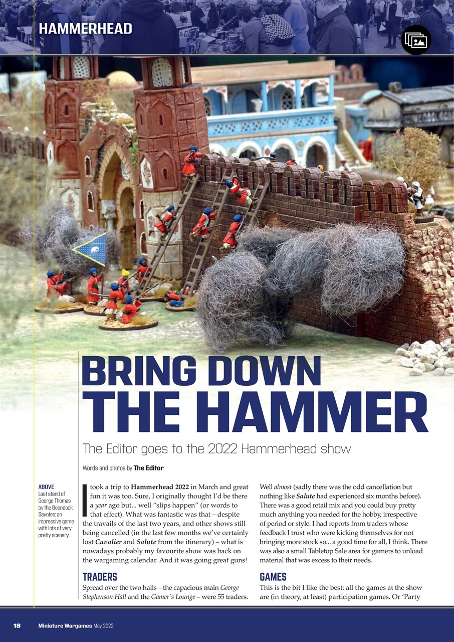 Miniature Wargames Preview Pages