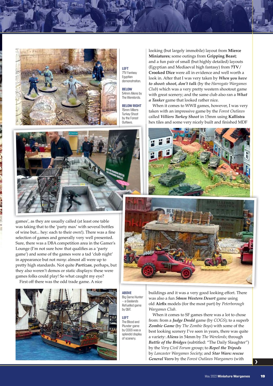 Miniature Wargames Preview Pages