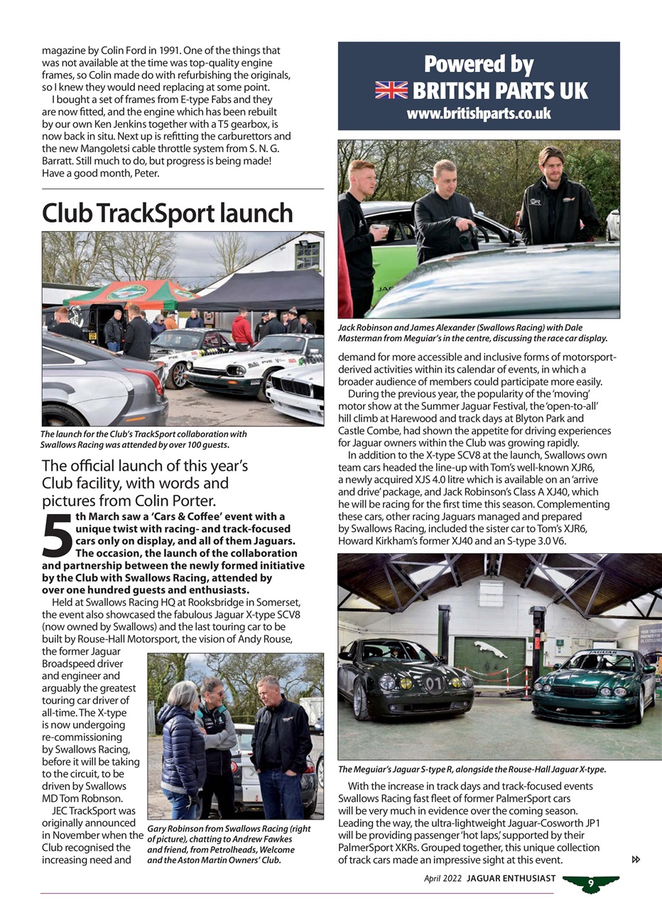 Jaguar Enthusiast Preview Pages