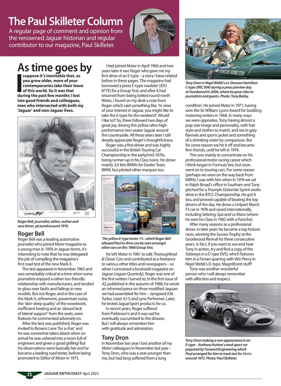 Jaguar Enthusiast Preview Pages