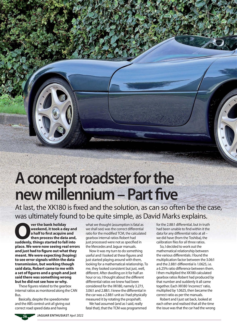 Jaguar Enthusiast Preview Pages