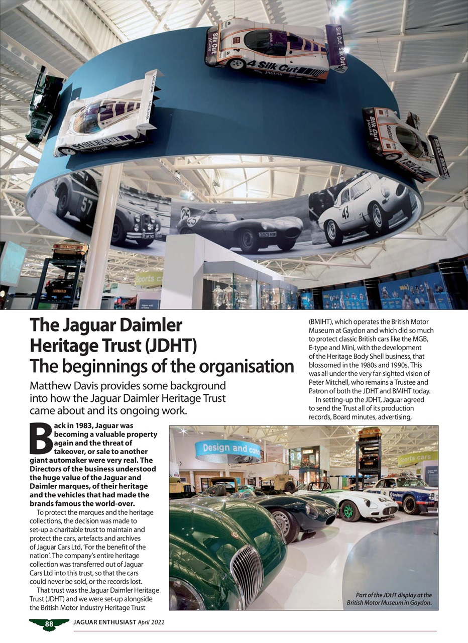Jaguar Enthusiast Preview Pages