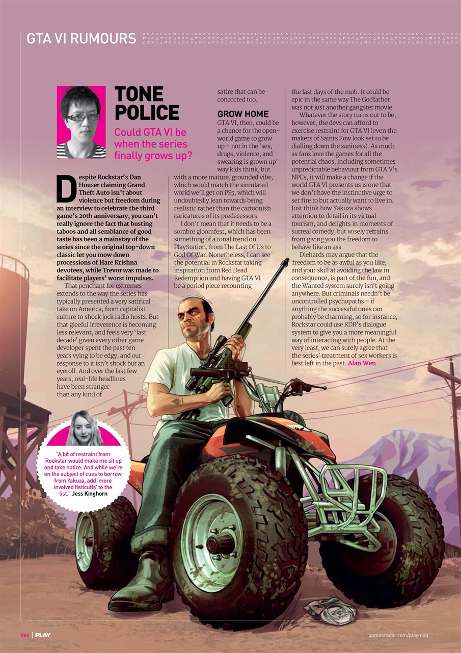 PLAY Magazine Preview Pages