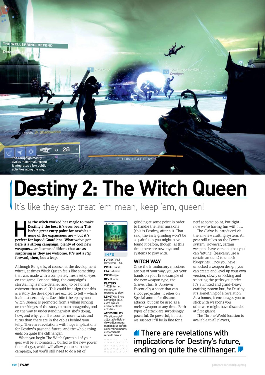 PLAY Magazine Preview Pages