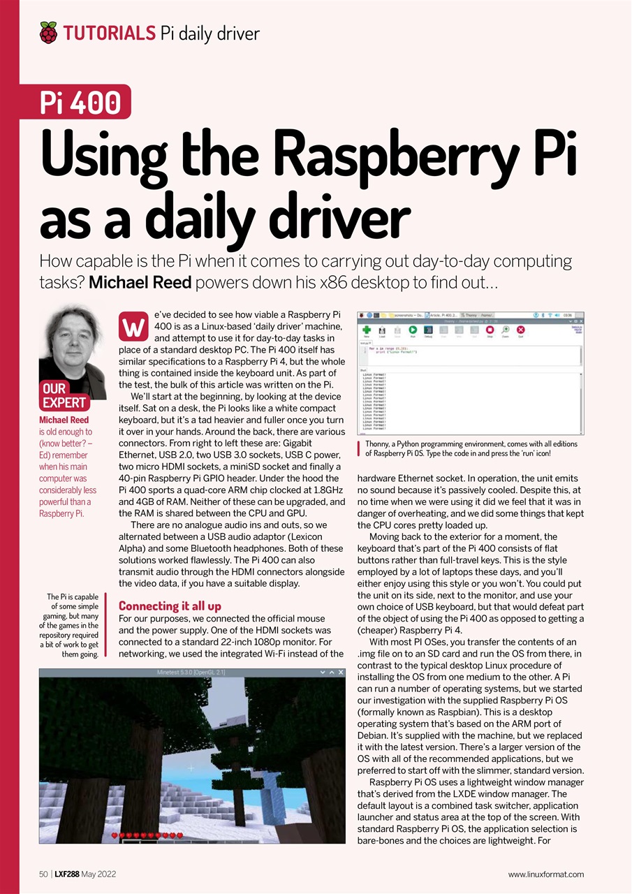Linux Format Preview Pages