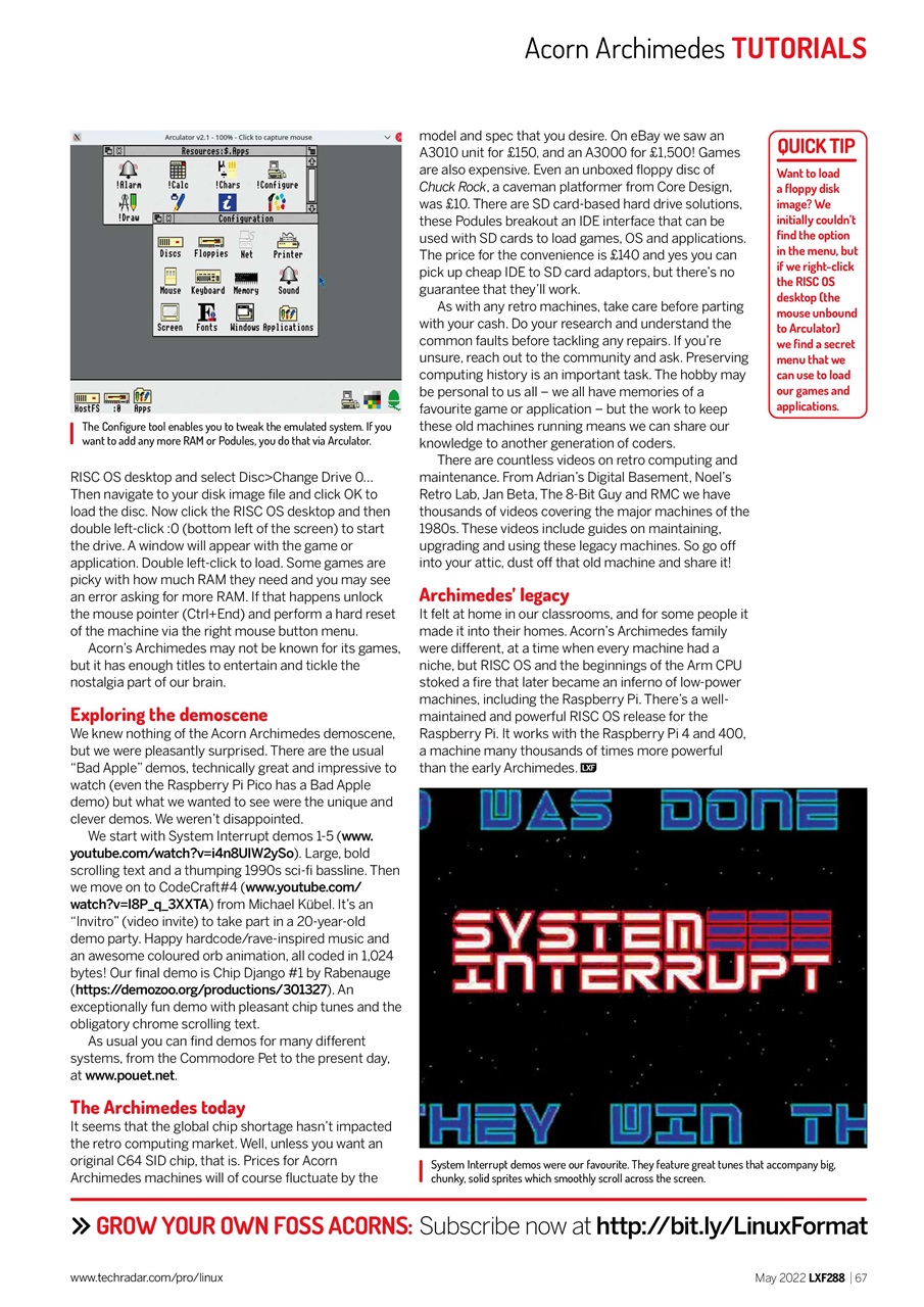 Linux Format Preview Pages