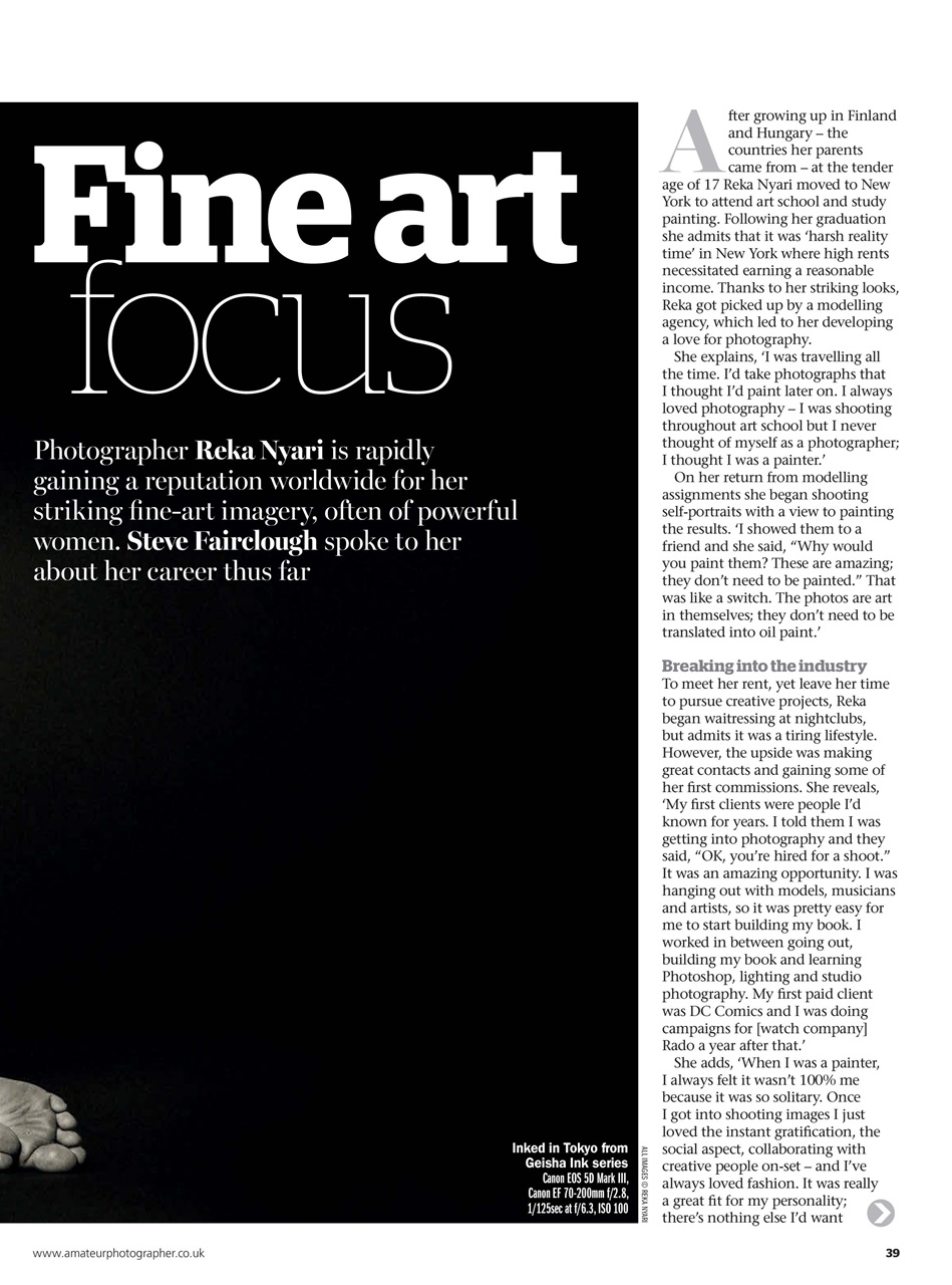 Improve Your Photography Preview Pages