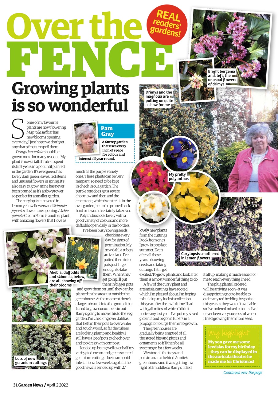 Garden News Preview Pages