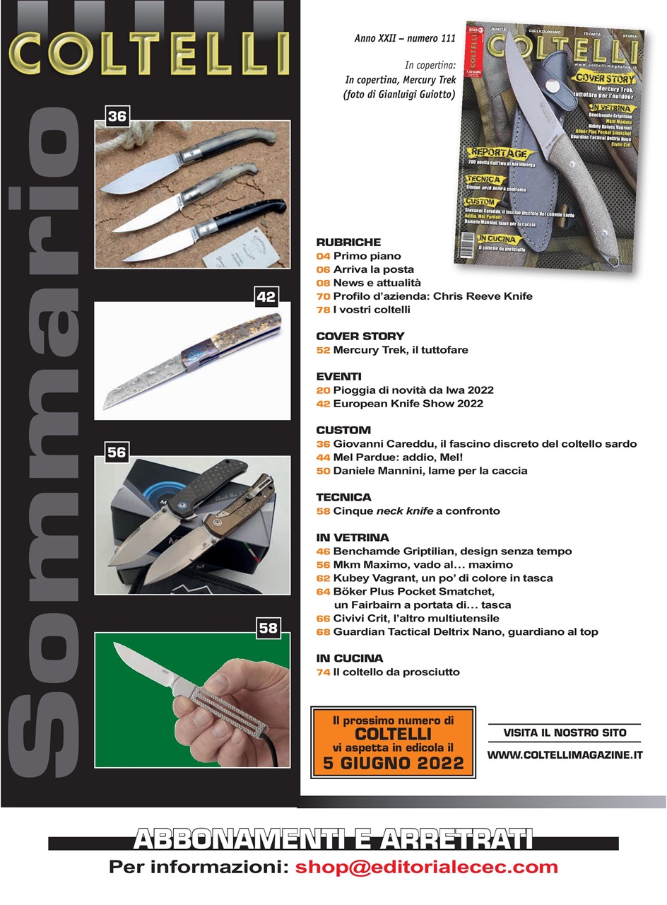 COLTELLI Preview Pages