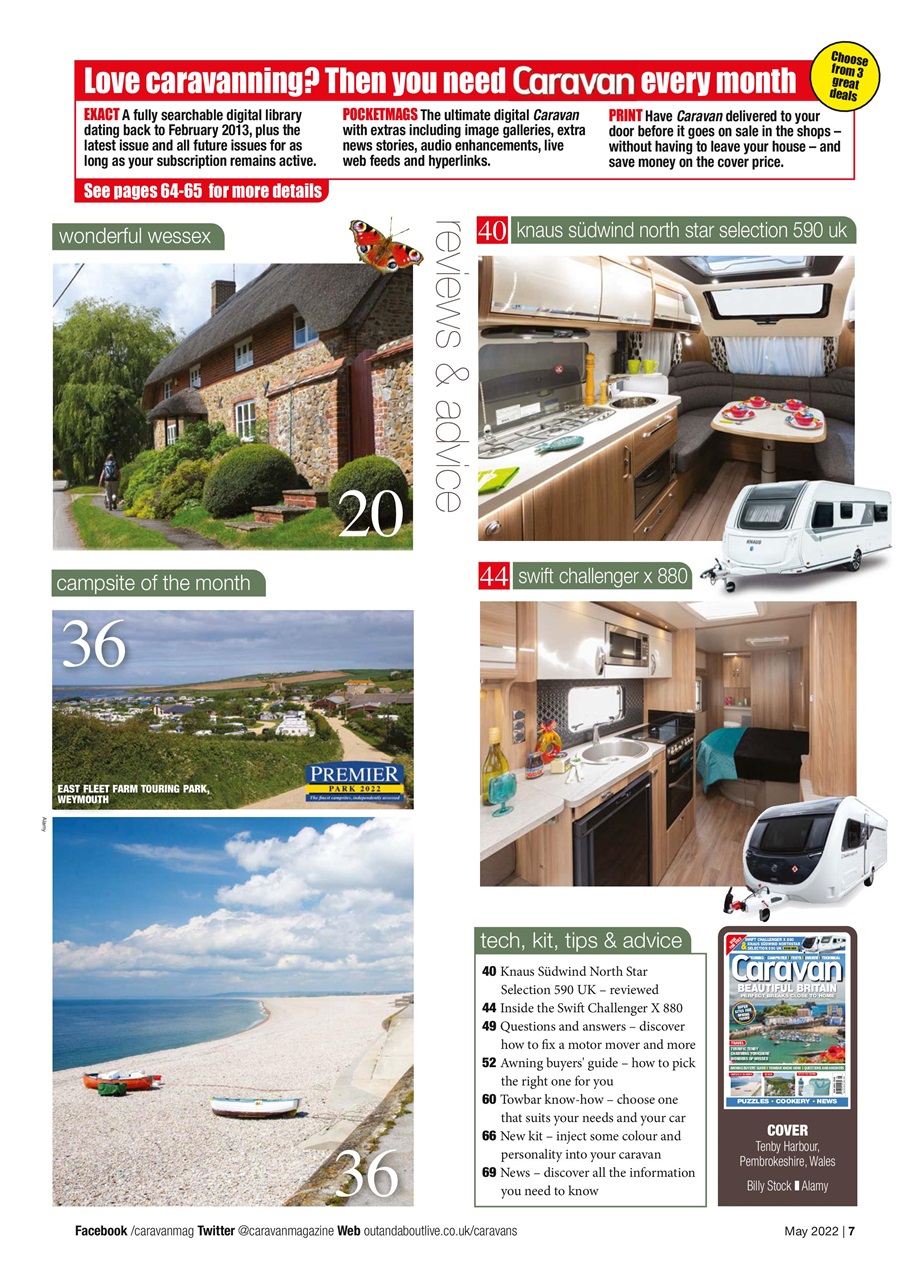 Caravan Magazine Preview Pages