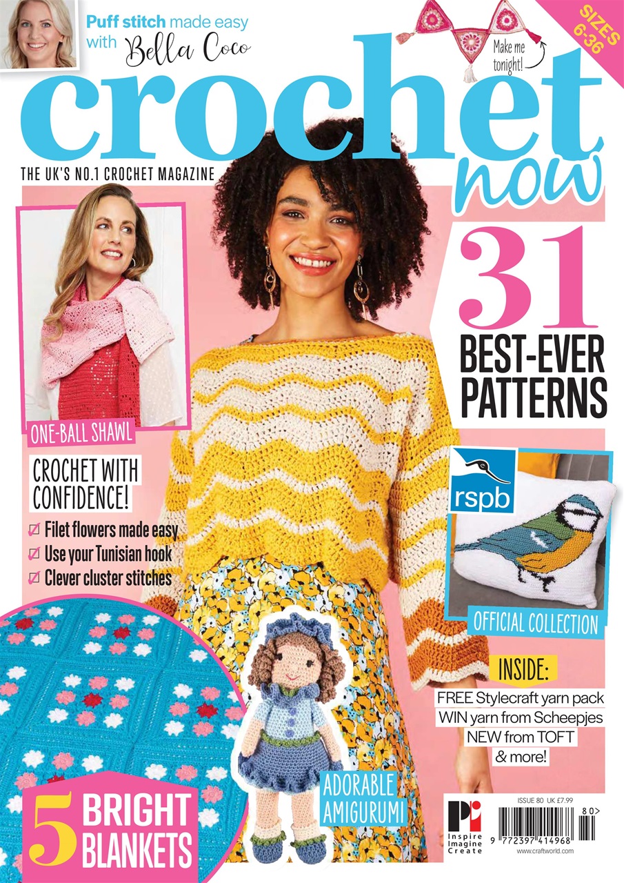 Crochet Now Magazine Preview Pages