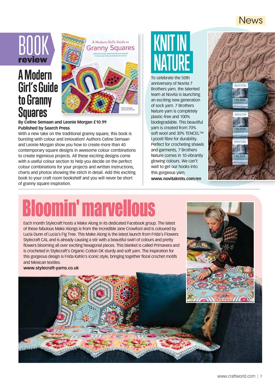 Crochet Now Magazine Preview Pages