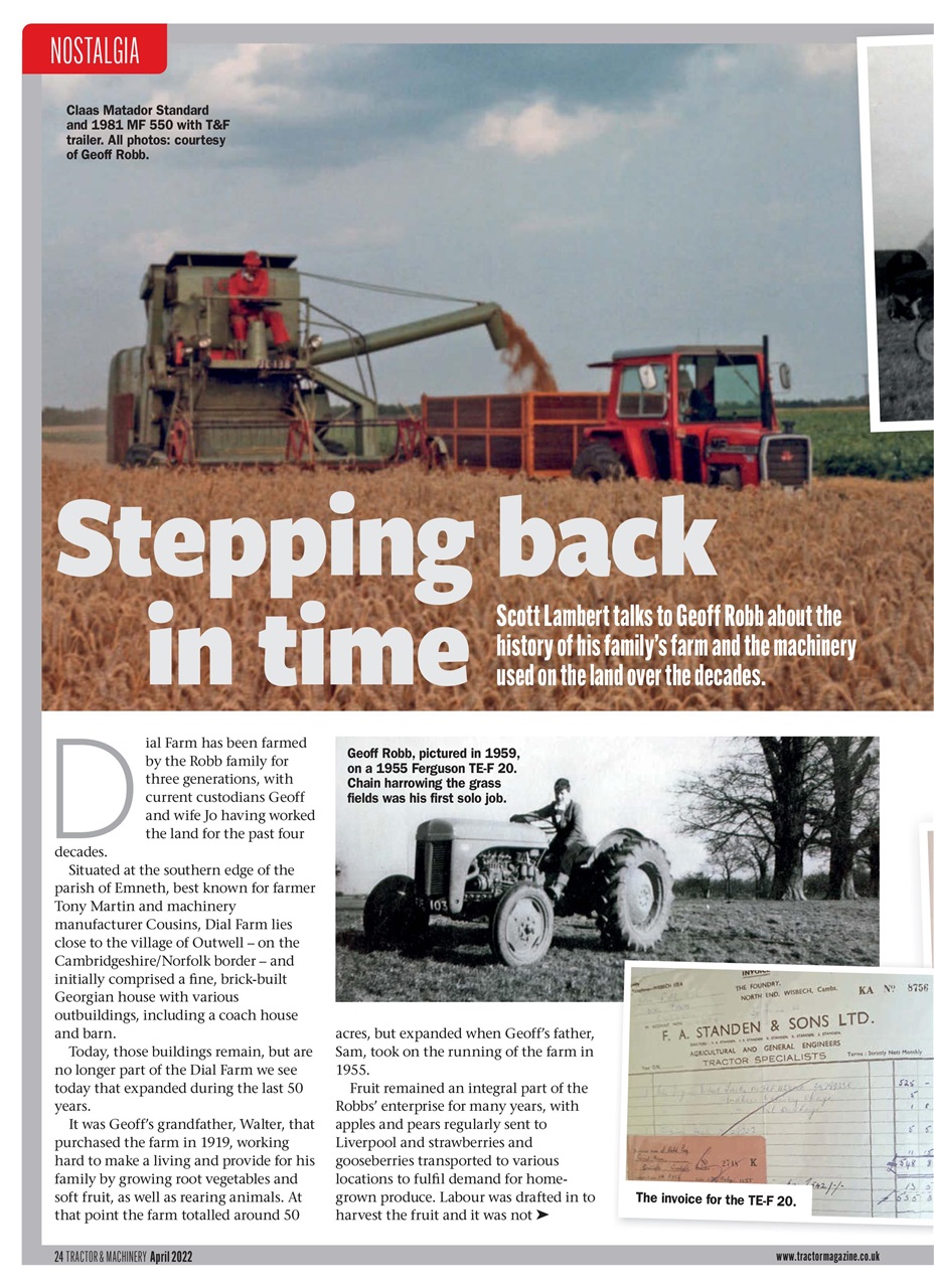 Tractor & Machinery Preview Pages
