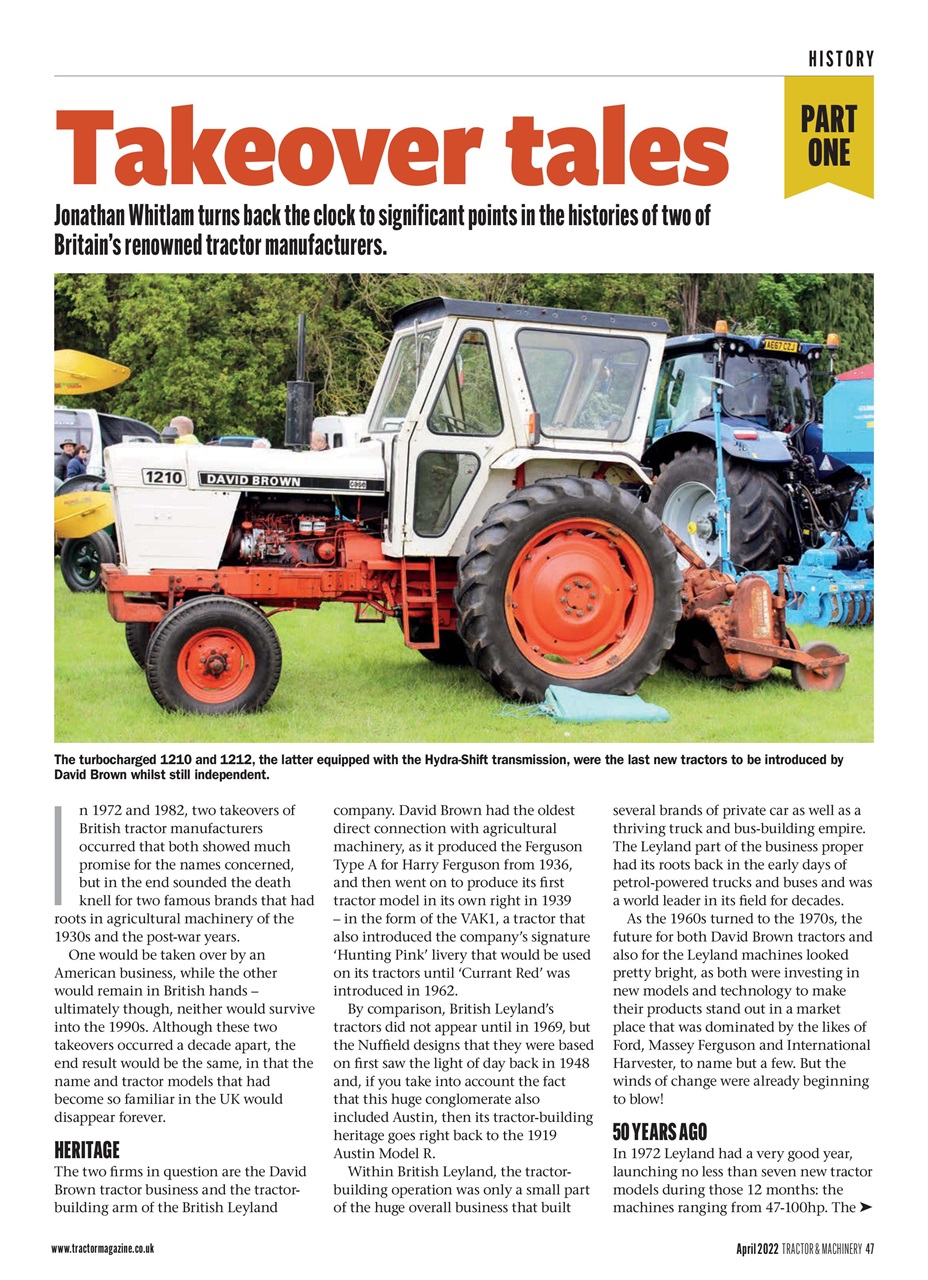 Tractor & Machinery Preview Pages