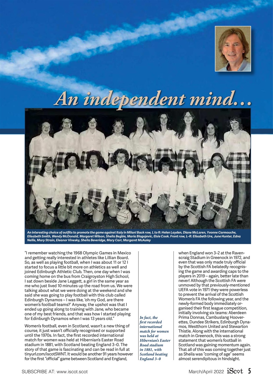 iScot Magazine Preview Pages