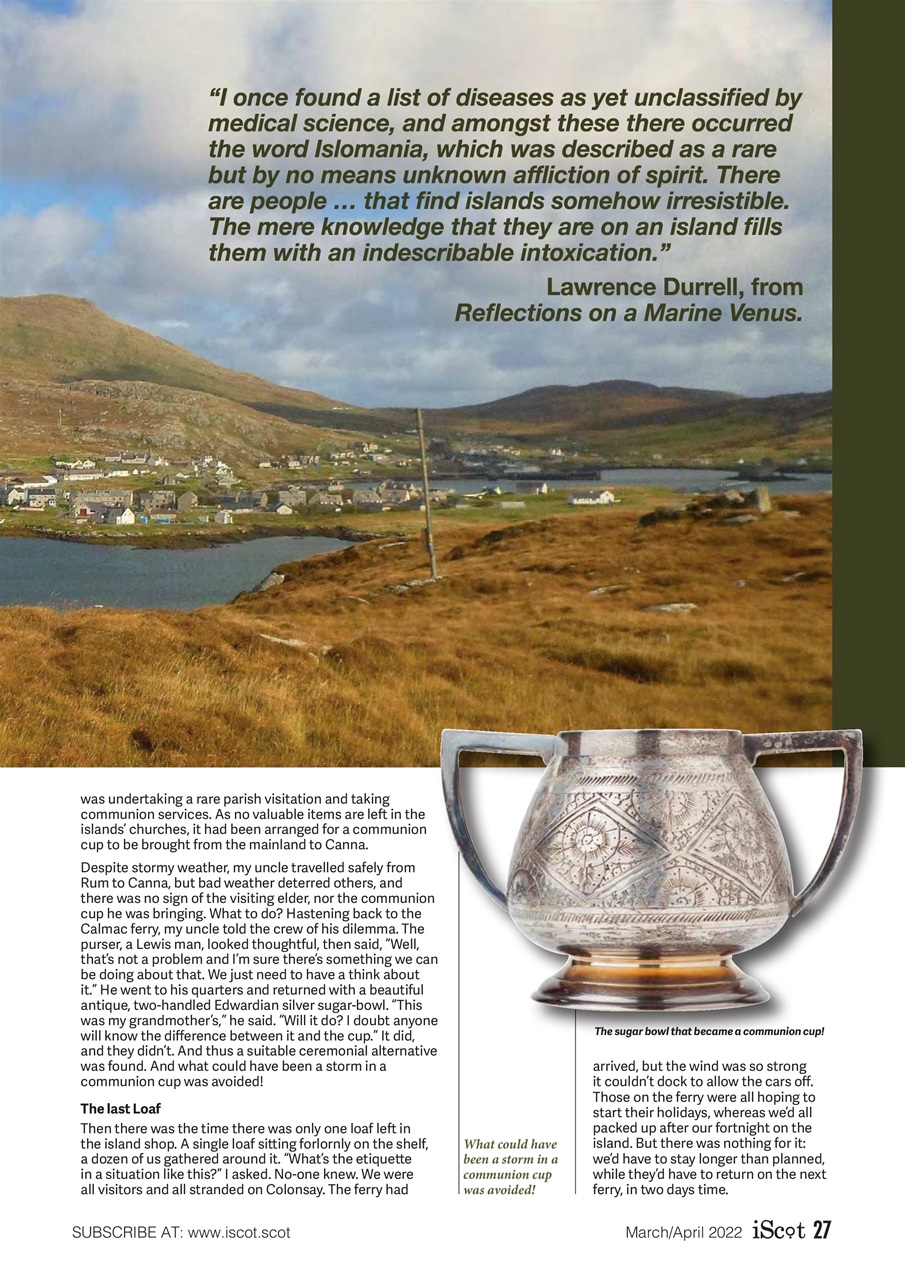 iScot Magazine Preview Pages