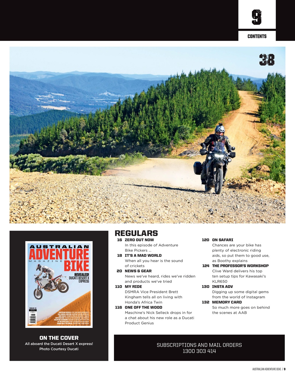Australian Adventure Bike Preview Pages