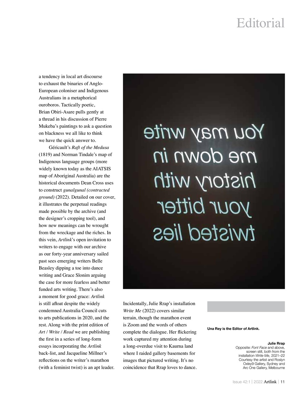 Artlink Magazine Preview Pages