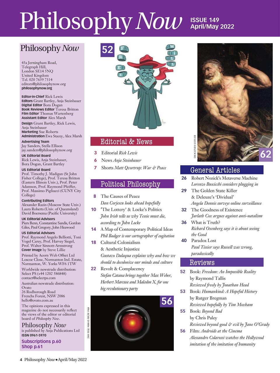 Philosophy Now Preview Pages