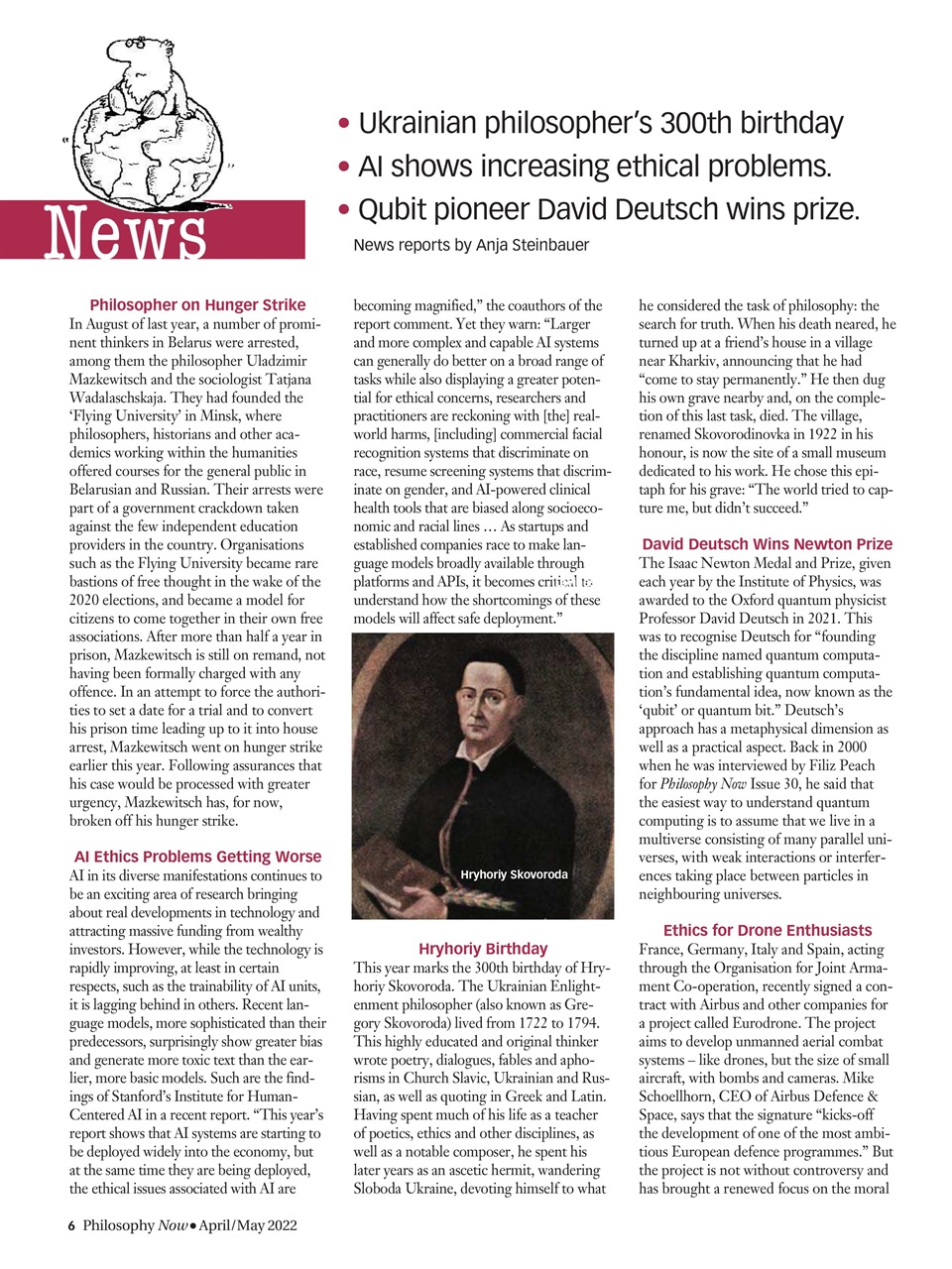 Philosophy Now Preview Pages