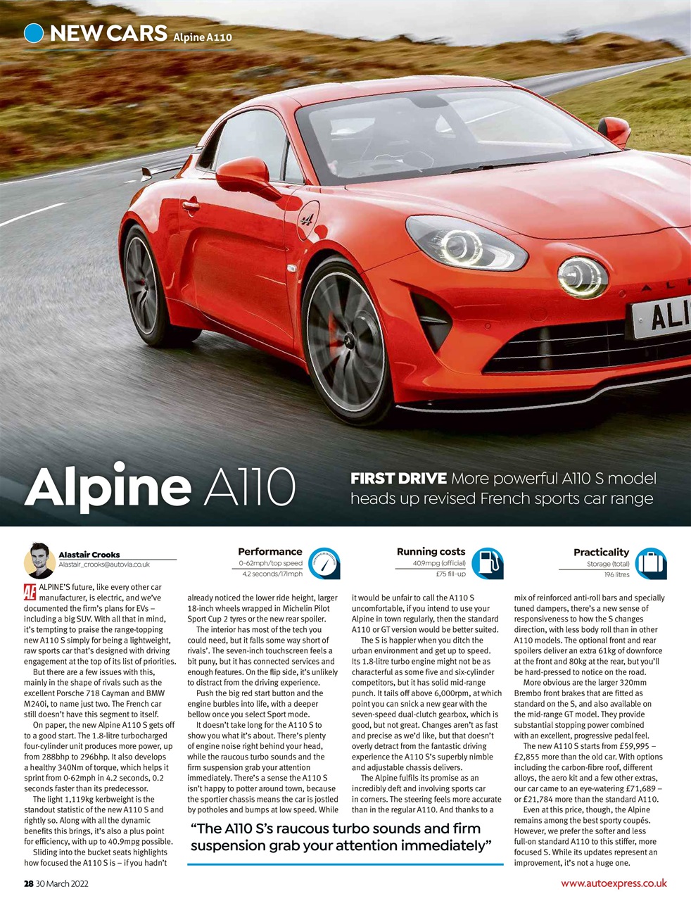 Auto Express Preview Pages