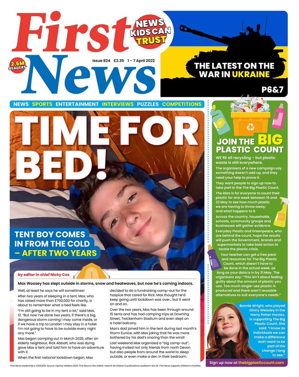 First News Preview Pages