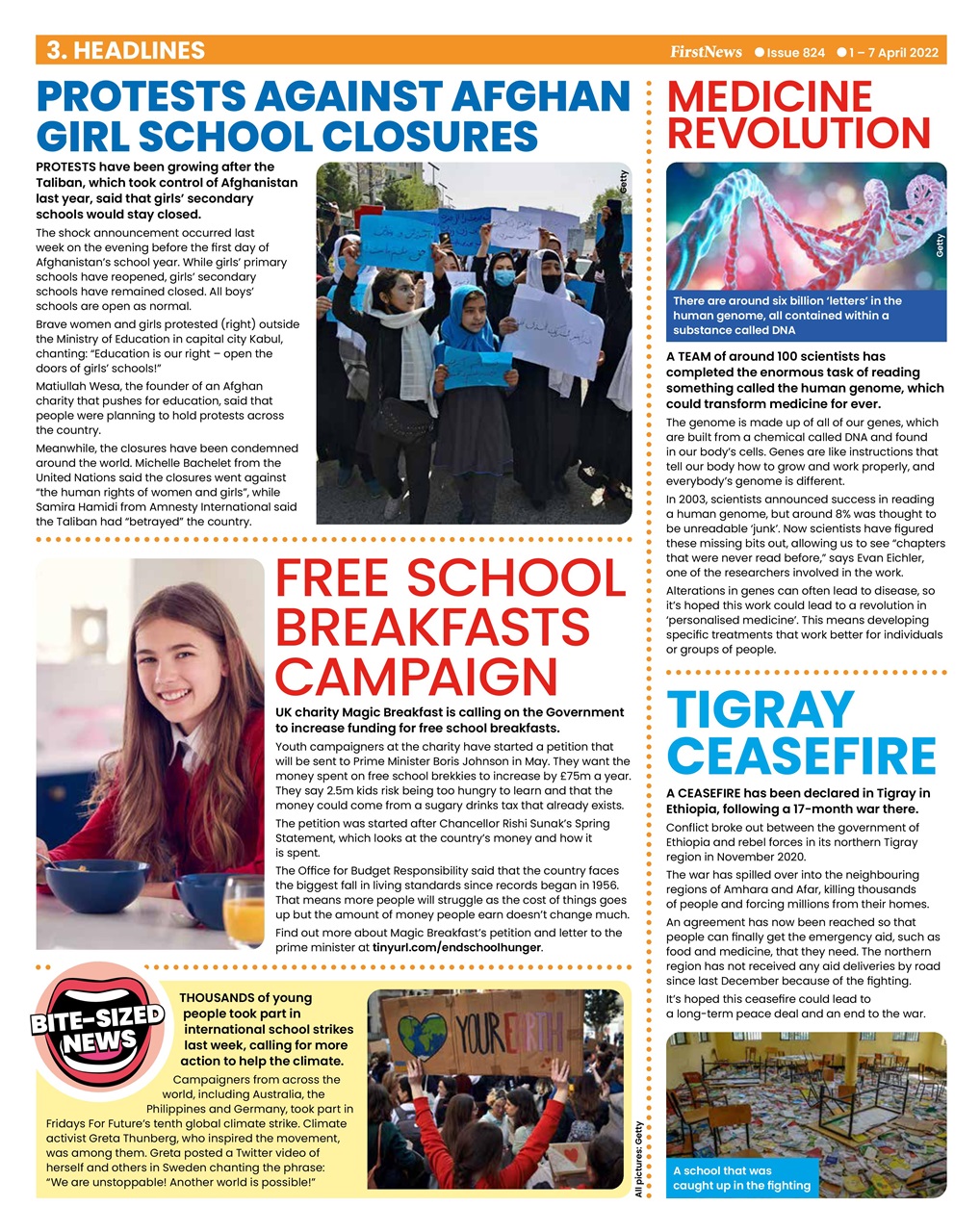 First News Preview Pages