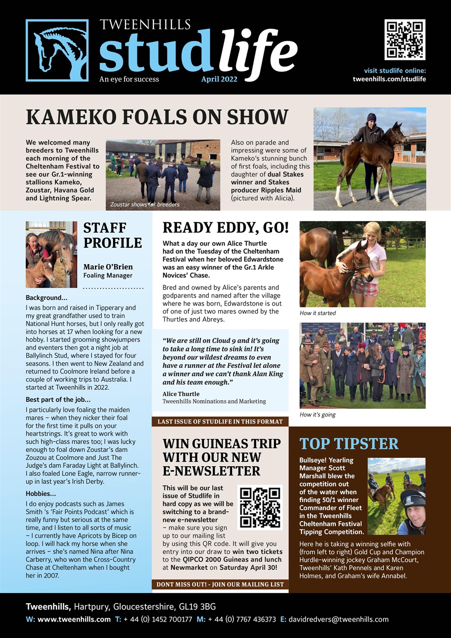 The Owner Breeder Preview Pages