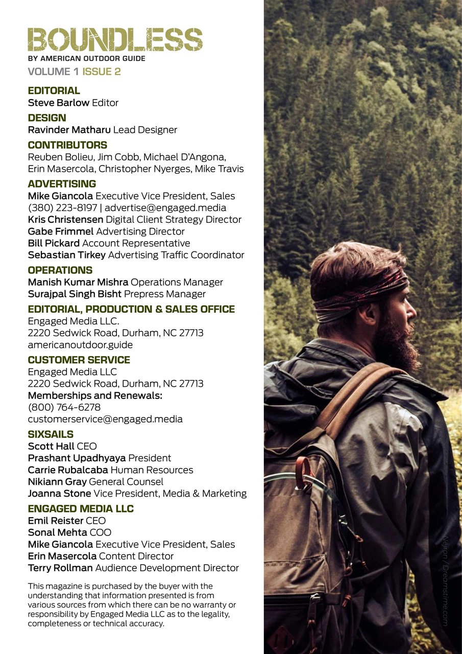 American Outdoor Guide: Boundless Preview Pages