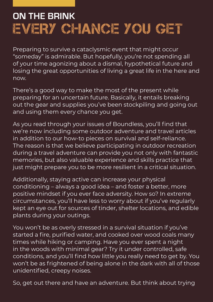 American Outdoor Guide: Boundless Preview Pages