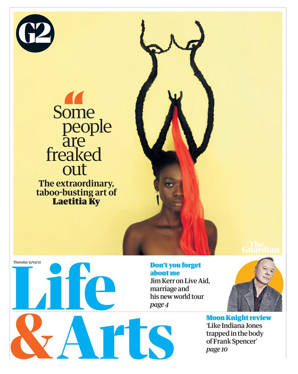 The Guardian Newspaper Preview Pages