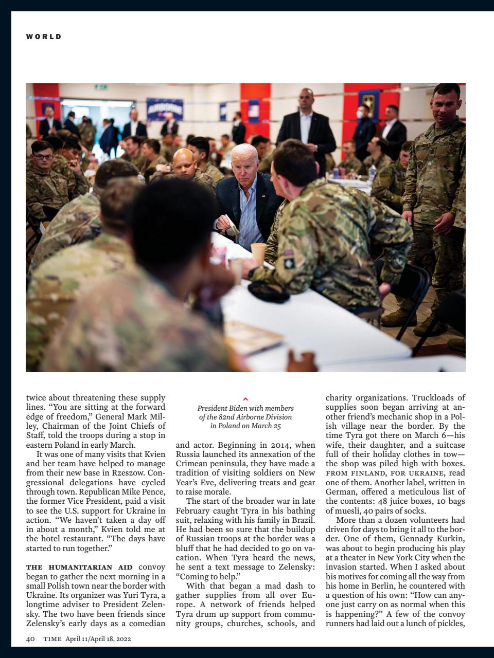 TIME Magazine Europe Preview Pages