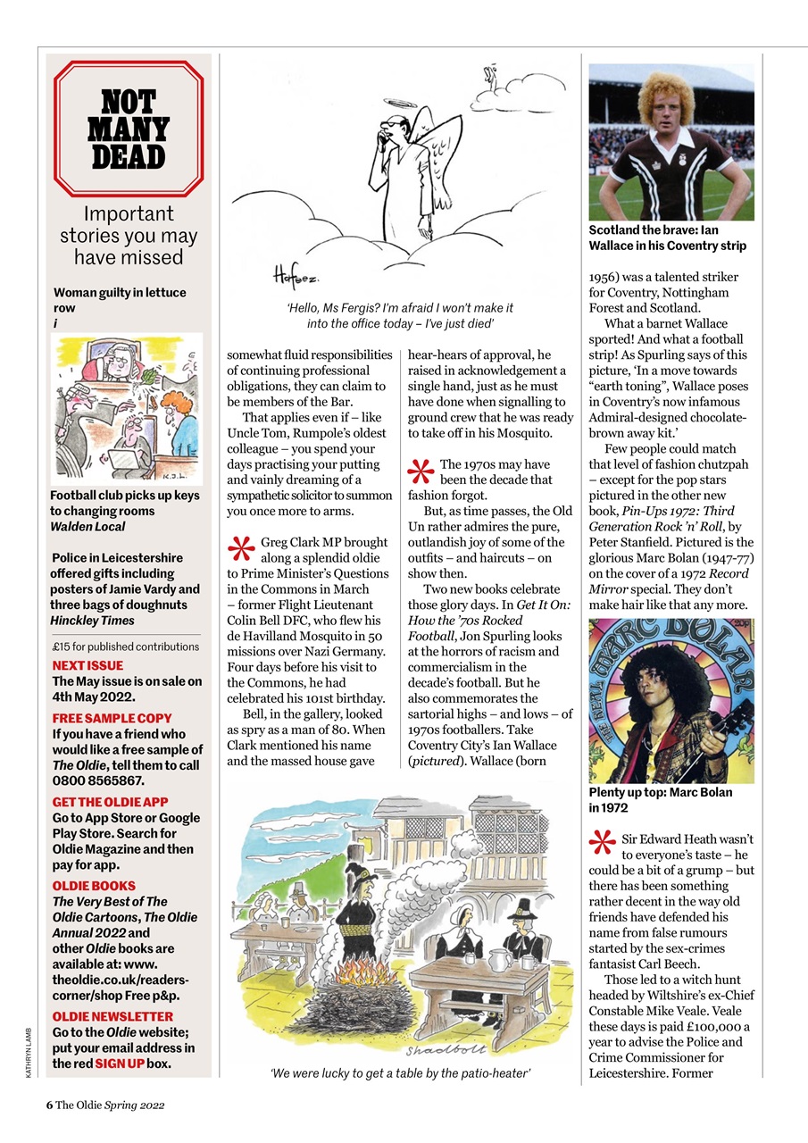 The Oldie Preview Pages