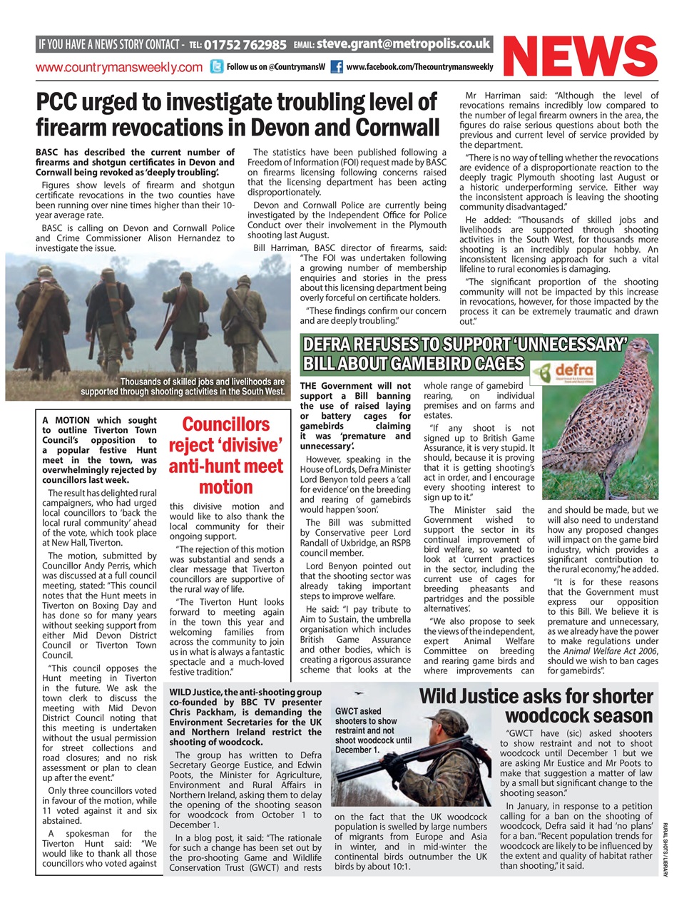 Countryman's Weekly Preview Pages
